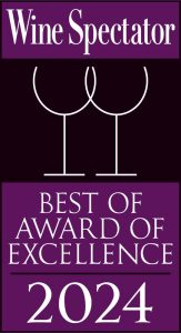 Wine Spectator | Best of award of excellence for Masseria dei Vini since 2017